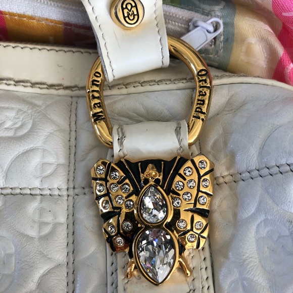 Marino Orlandi Hand Made Classe LineMO Leather Shoulder bag EUC Authentic - Picture 6 of 11